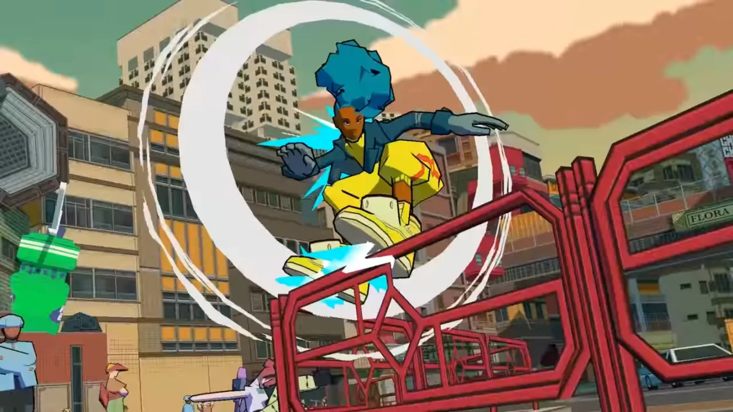 Here's A Fresh Look At Bomb Rush Cyberfunk In Action