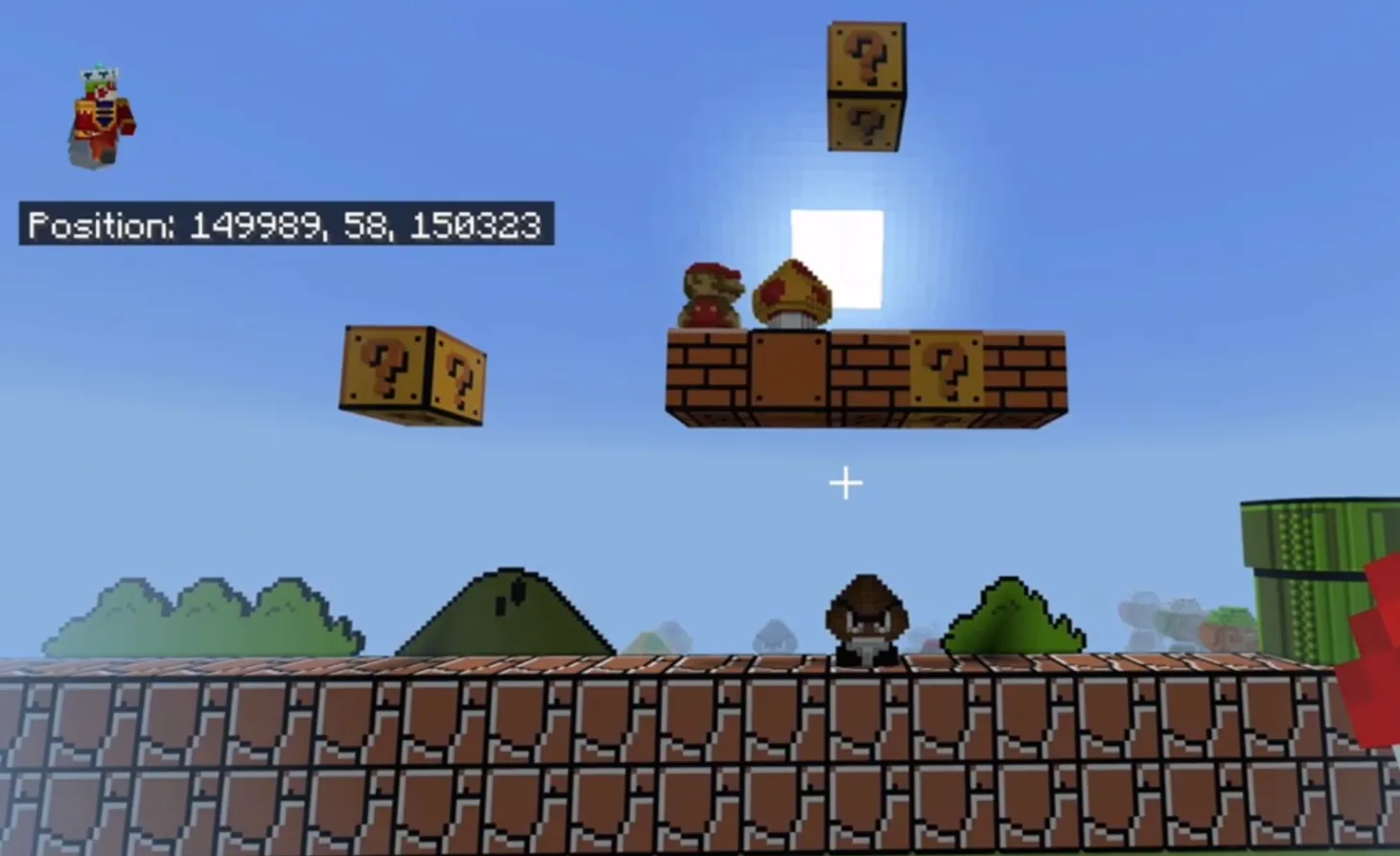 Minecraft Player Perfectly Recreates Super Mario Bros. In-Game