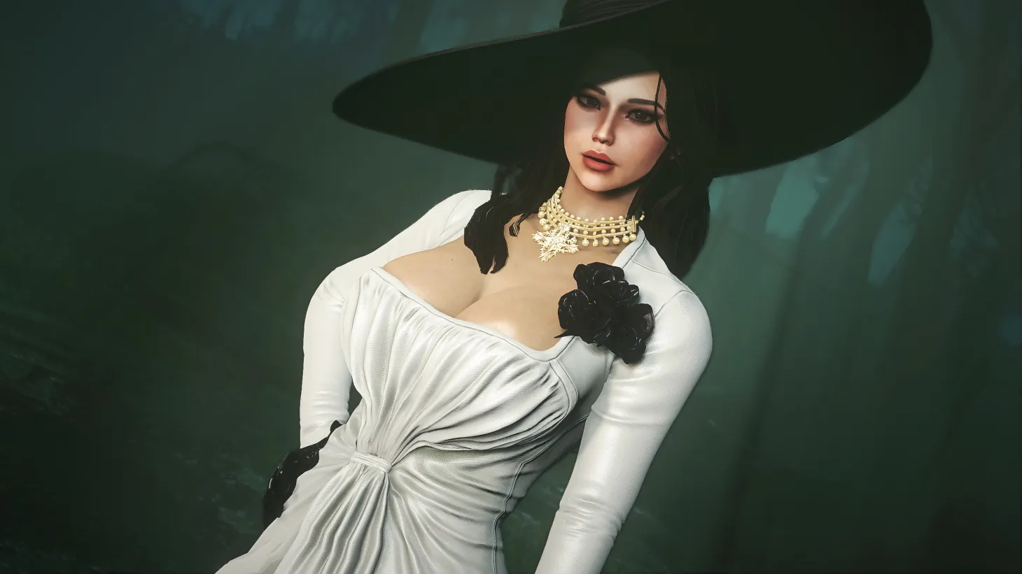 Resident Evil Village's Lady Dimitrescu Invades Fallout 4 With This Mod
