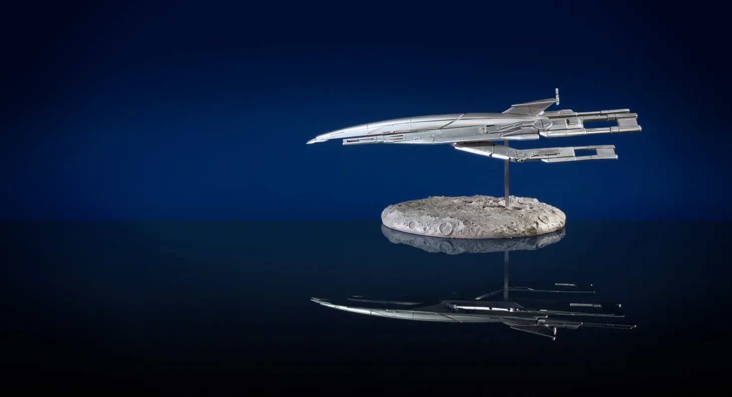 Mass Effect Fans Can Get A Limited-Edition Silver Variant Of The Sold-Out Normandy SR-1 Replica