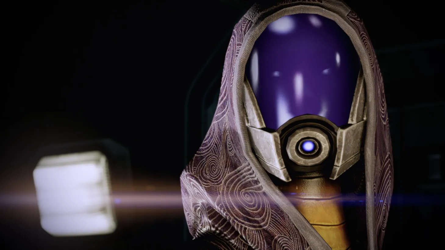 Mass Effect Legendary Edition Fixes Weird Tali Photoshopped Cabin Photo 