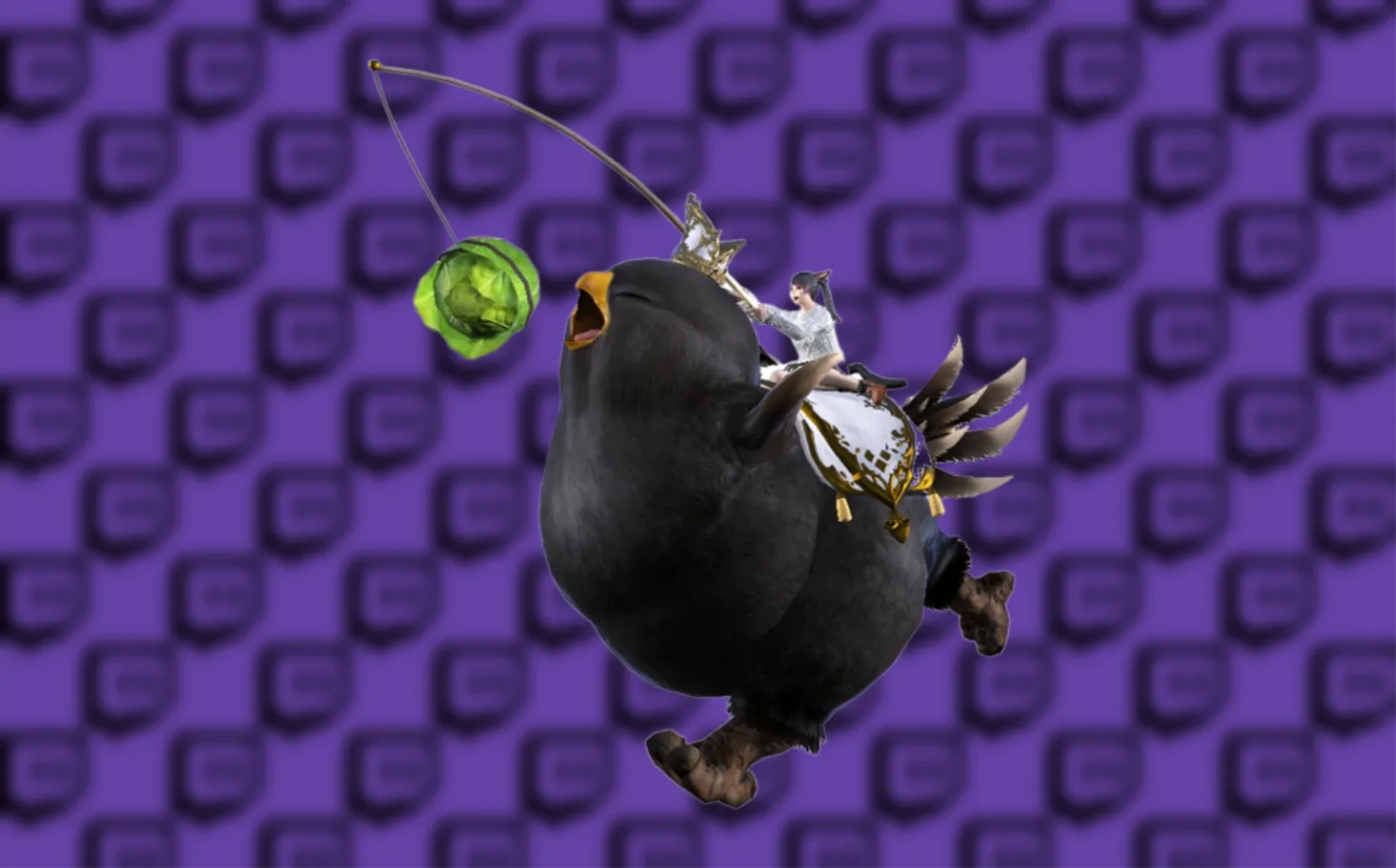 Final Fantasy XIV Online And Twitch Team Up For Free Rewards, Including The 'Fat Black Chocobo' Mount