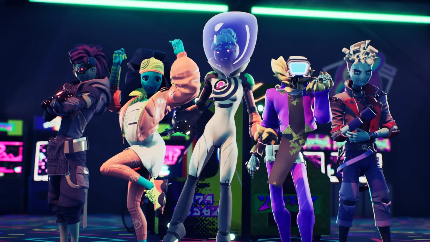 Arcadegeddon Is A Flashy Hip Hop Concert Of Cooperative And Competitive Multiplayer