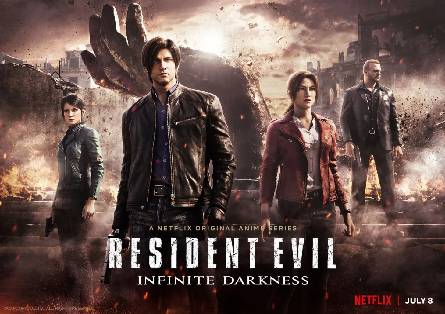 Netflix's Resident Evil TV Series 'Infinite Darkness' Is Now Available 