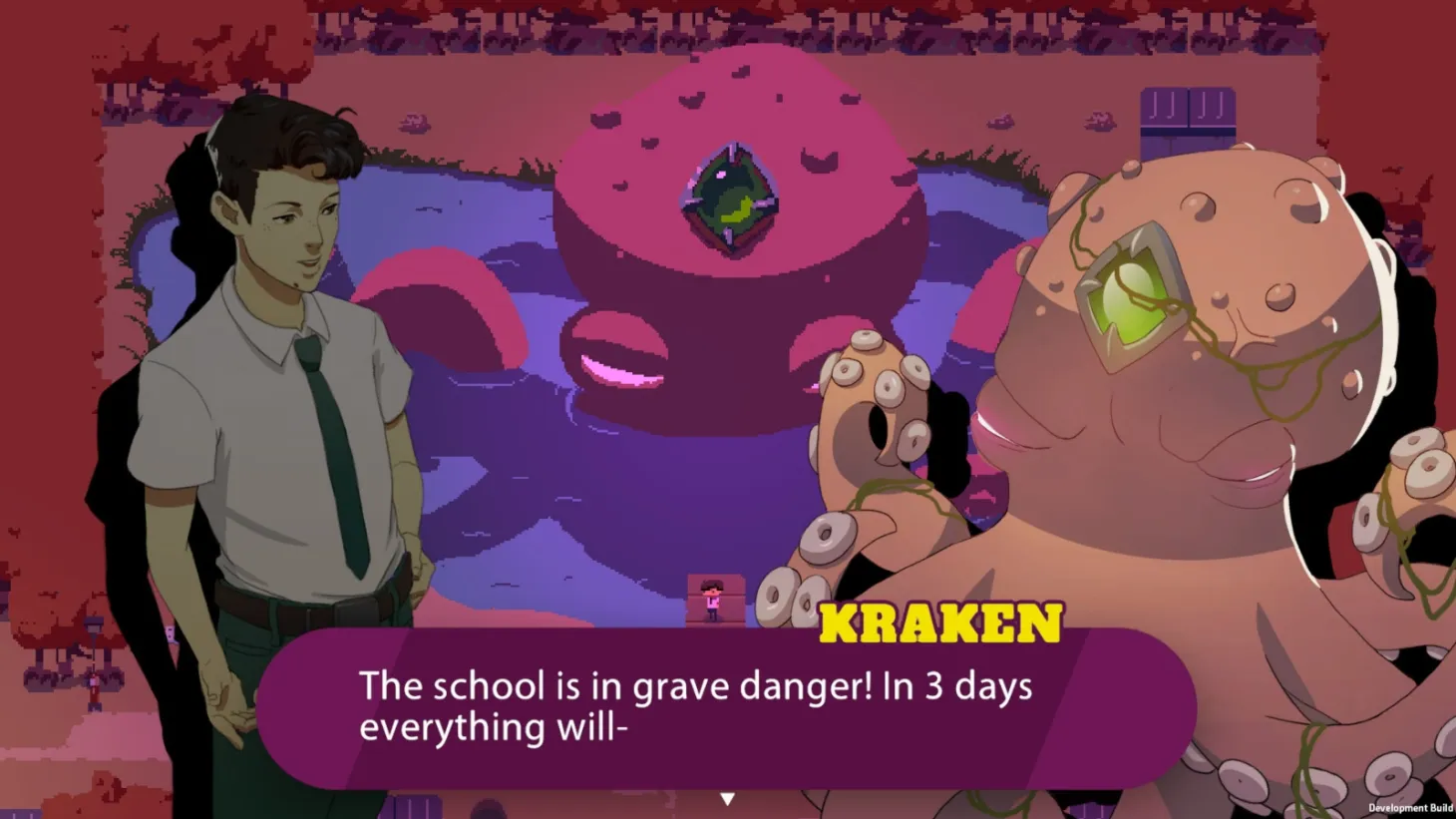 Time-Travel With The Help A Giant Magical Squid In Kraken Academy 