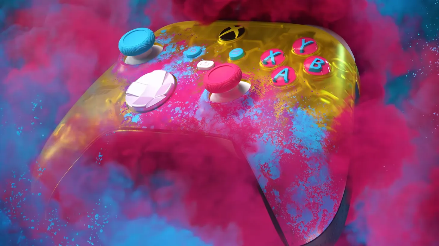 Limited Edition Forza Horizon 5 Xbox Controller Splashes On The Color