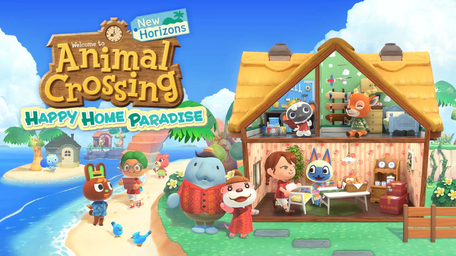 Animal Crossing: New Horizons Happy Home Paradise Paid DLC Announced, Launching Next Month 