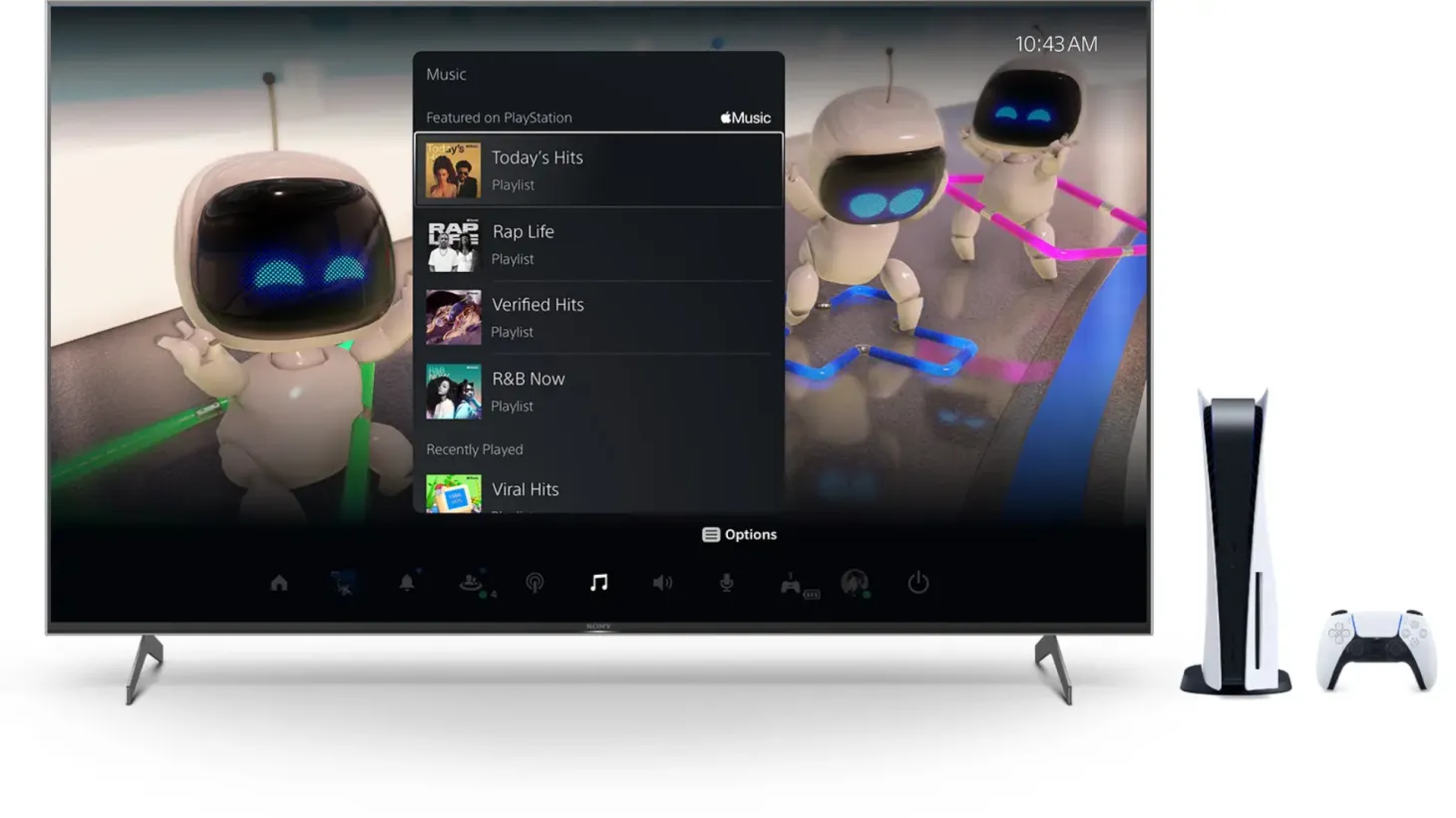 Apple Music Is Now On PlayStation 5