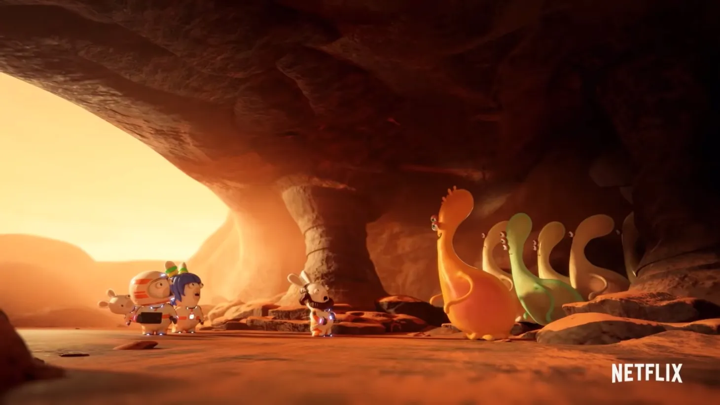 Rabbids Invasion: Mission to Mars Netflix Movie Ubisoft