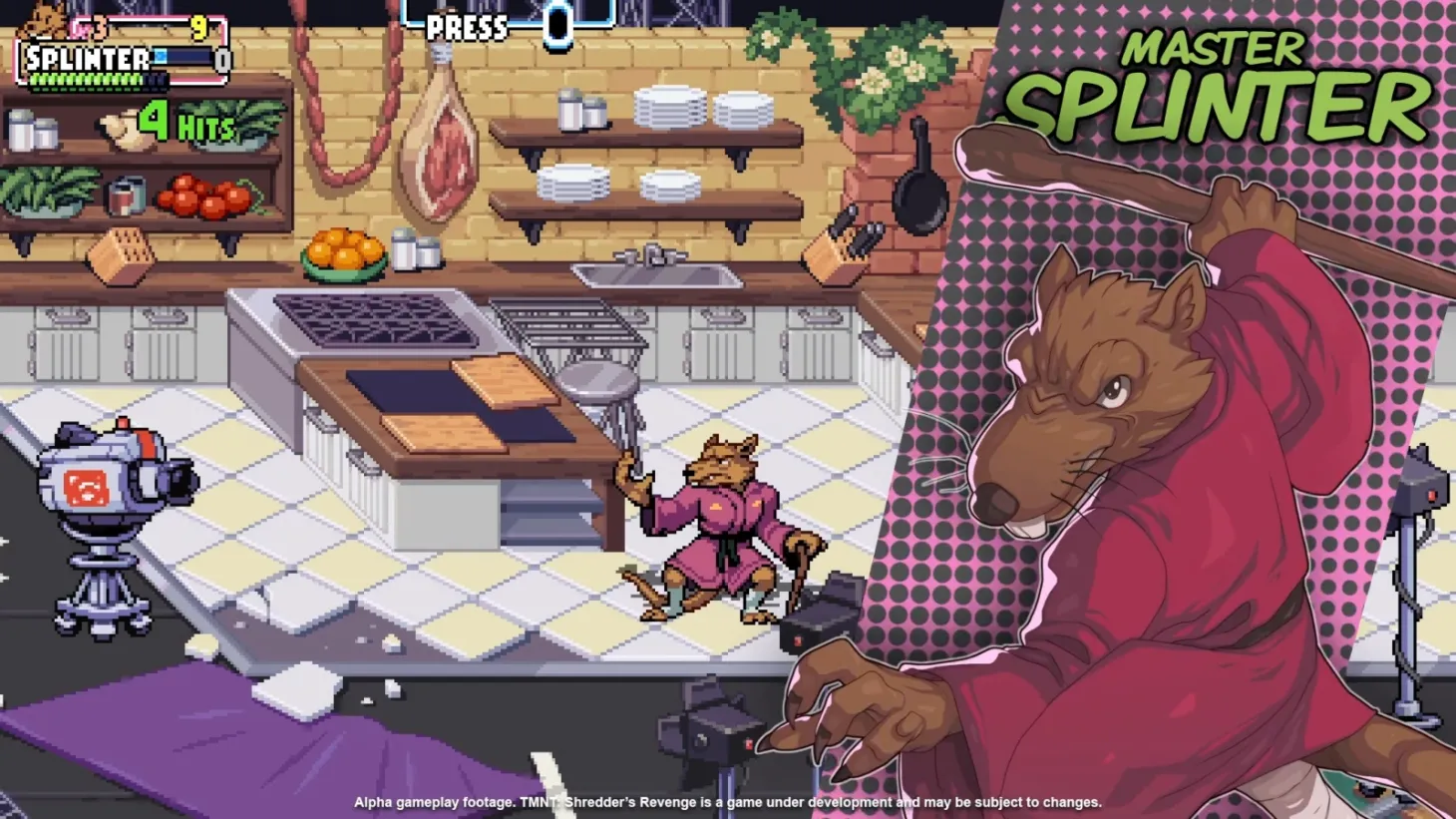 Master Splinter Shows How It's Done In TMNT: Shredder’s Revenge Trailer