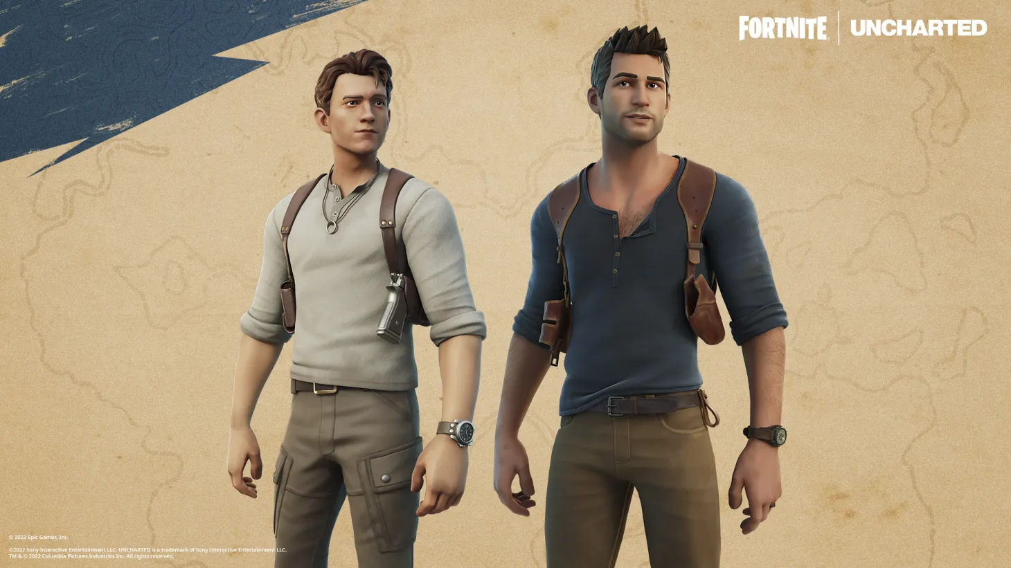 Uncharted's Nathan Drake And Chloe Frazer Will Be Treasure Hunting In Fortnite