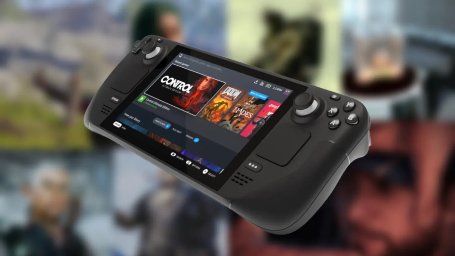 Steam Deck Preorders Release Steam Library Games Compatibility 