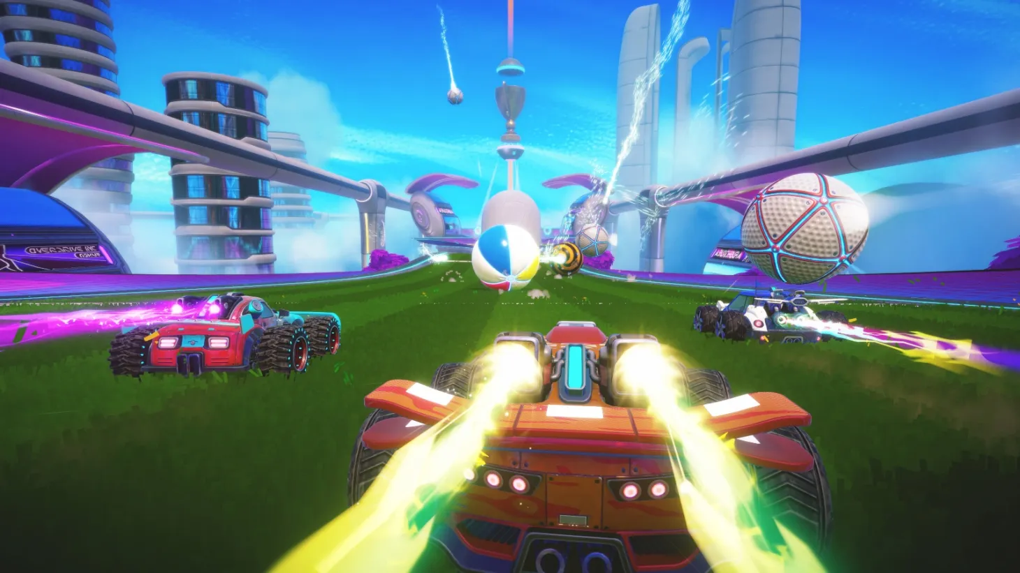 Turbo Golf Racing Blends Rocket League-Style Action With Golf