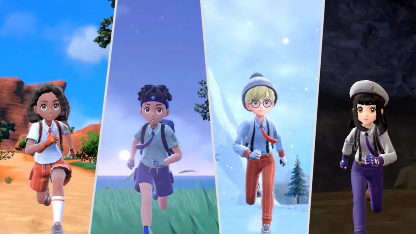 New Pokemon Scarlet and Pokemon Violet Trailer Legendaries Co-op