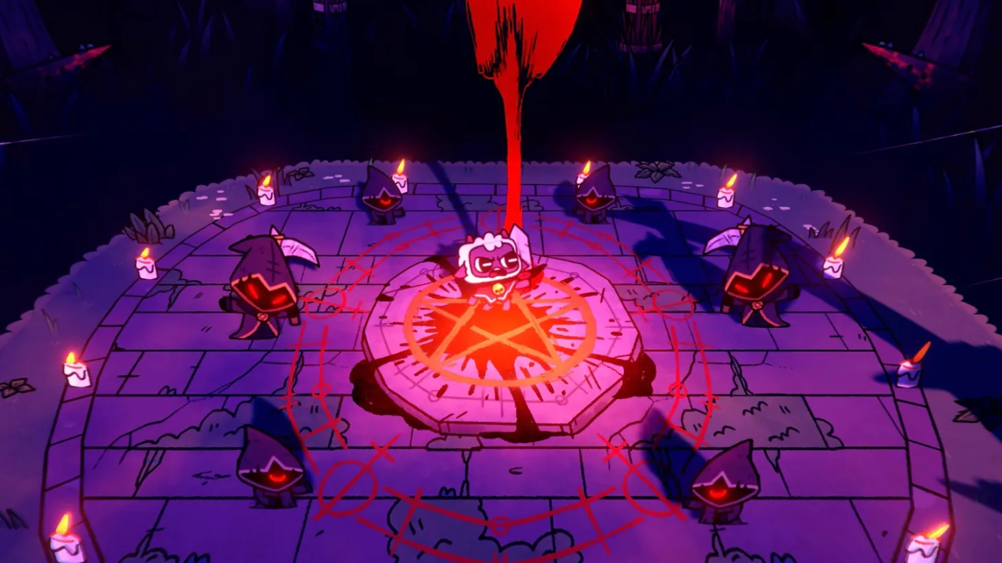 Cult of the Lamb Trailer Gameplay August Release Date