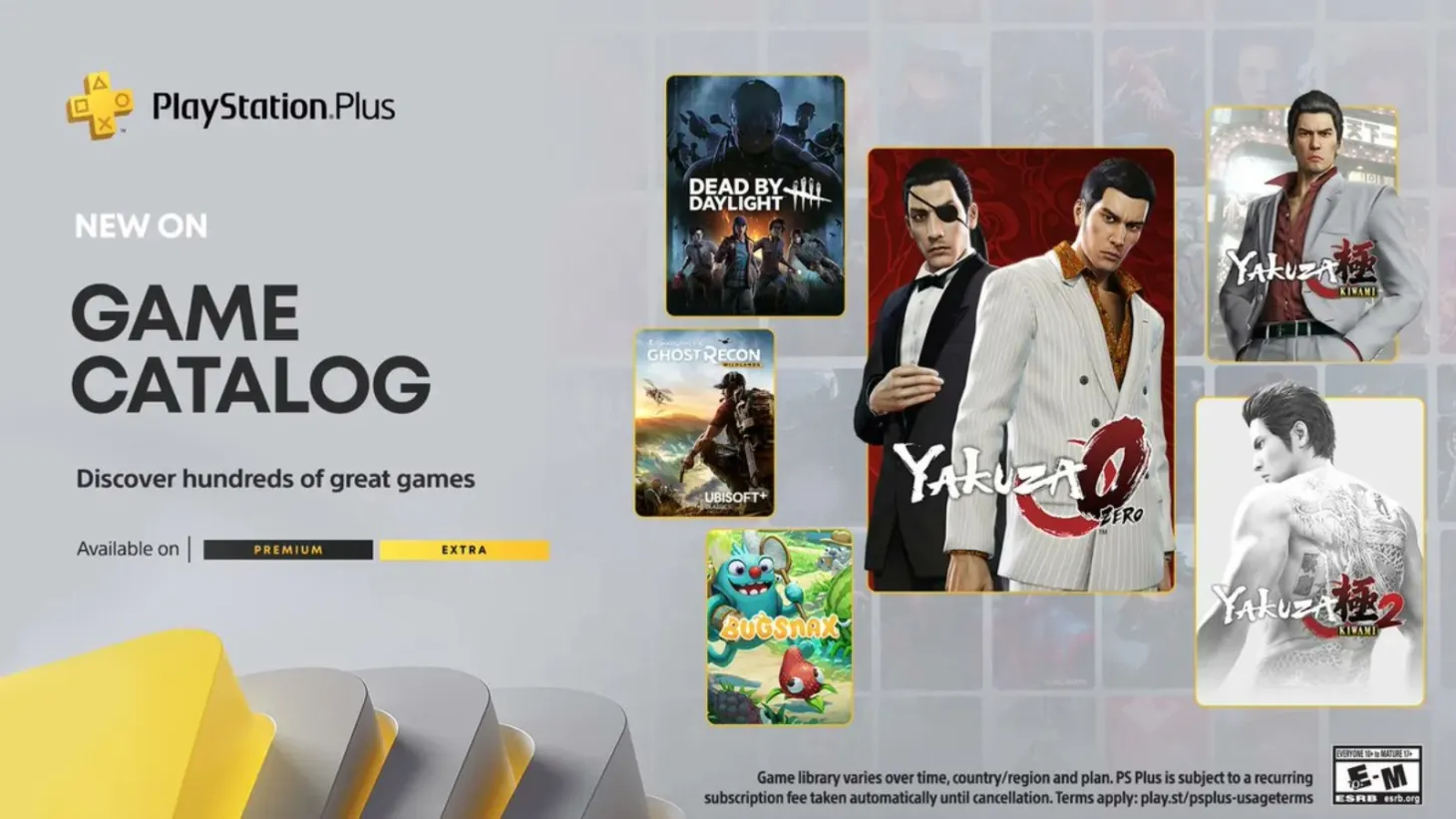 PS Plus Extra And Premium Catalog Get A Big Dose Of Yakuza And Other Games This Month