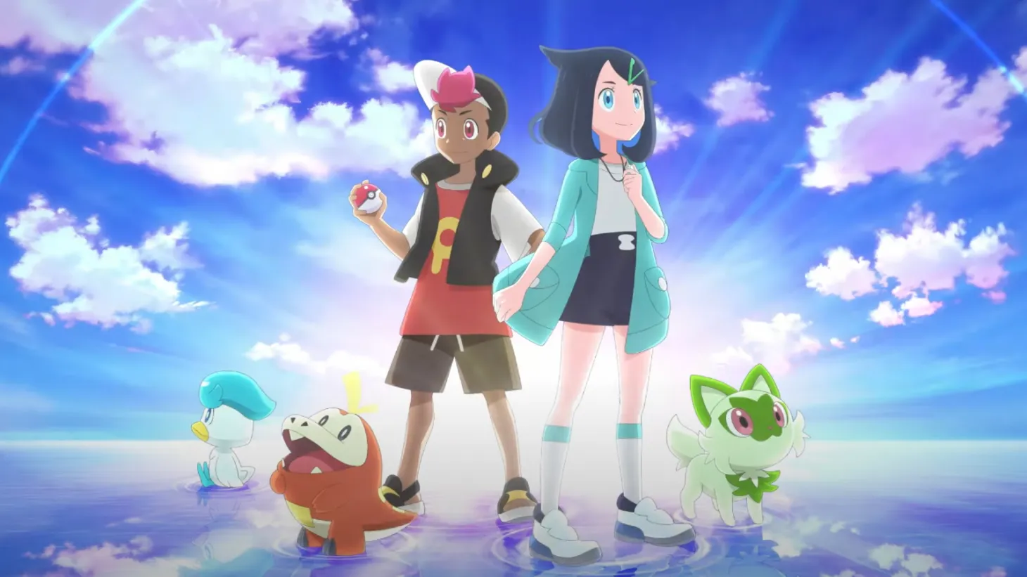 new Pokemon anime release date April Japan 2023 scarlet violet