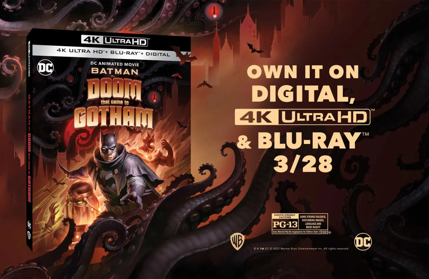 Enter for a Chance to Win a Batman: The Doom That Came To Gotham Digital Movie [CLOSED]