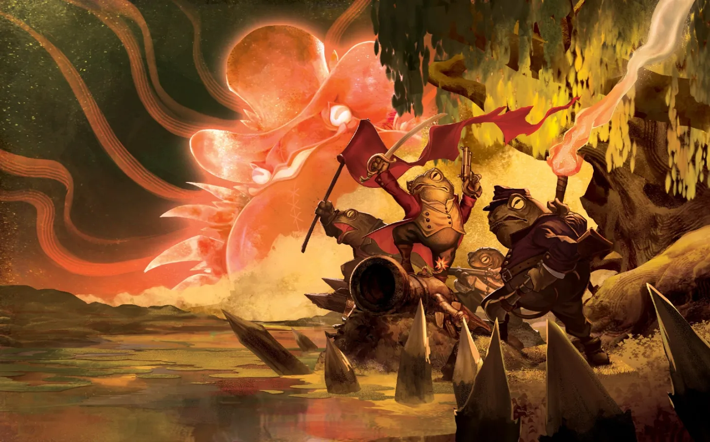 toads of the bayou early access 2024 gameplay trailer reveal