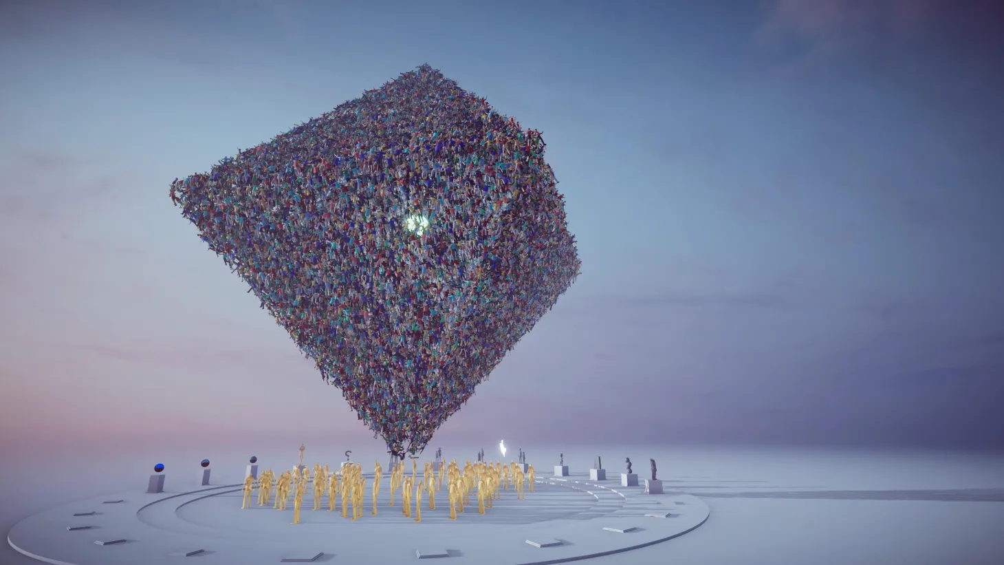 Play Game Informer's Custom Level In Humanity