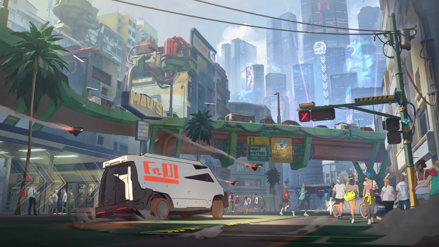 Former Riot Respawn Bungie devs shooter teaser anime managa comics competitive