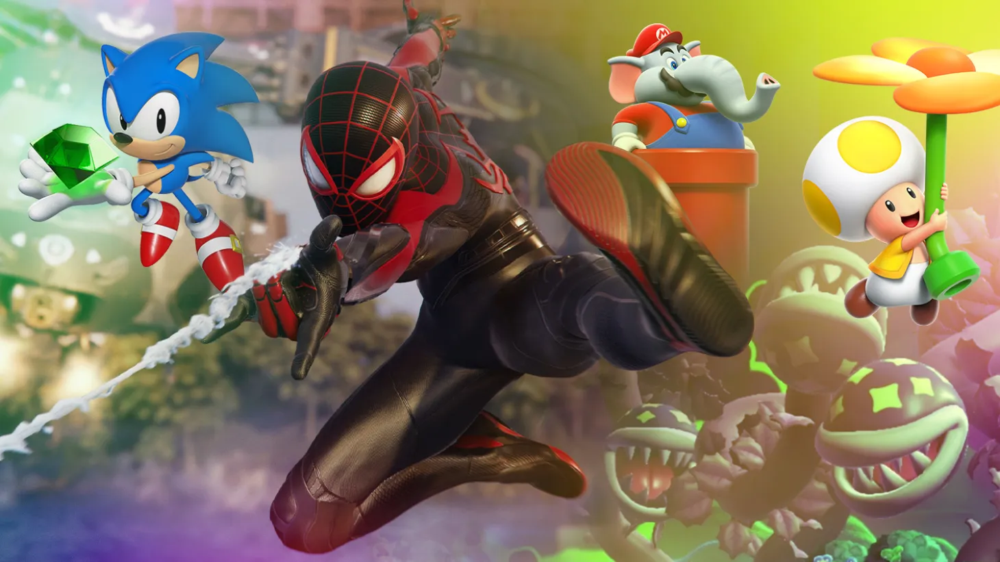 Marvel's Spider-Man 2, Super Mario Bros. Wonder, And Sonic Superstars | GI Show
