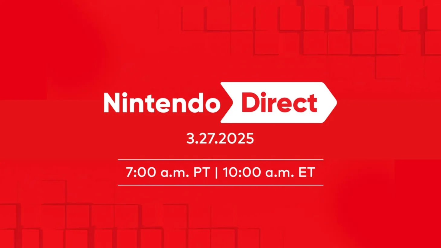 Nintendo Direct March 27, 2025