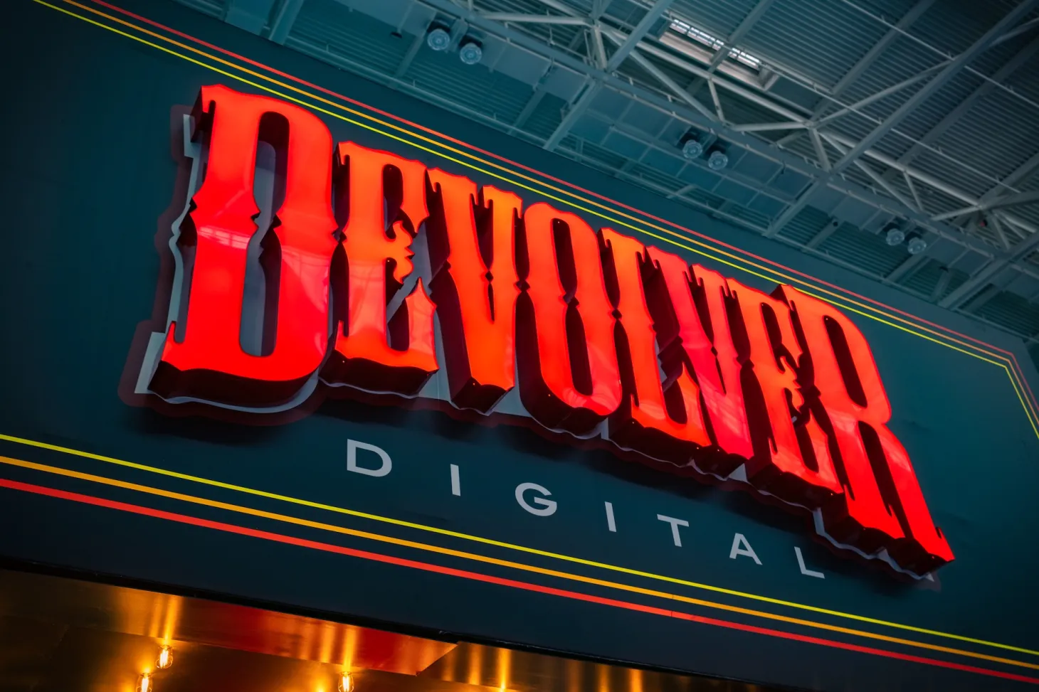 Devolver Digital booth at PAX East 2025