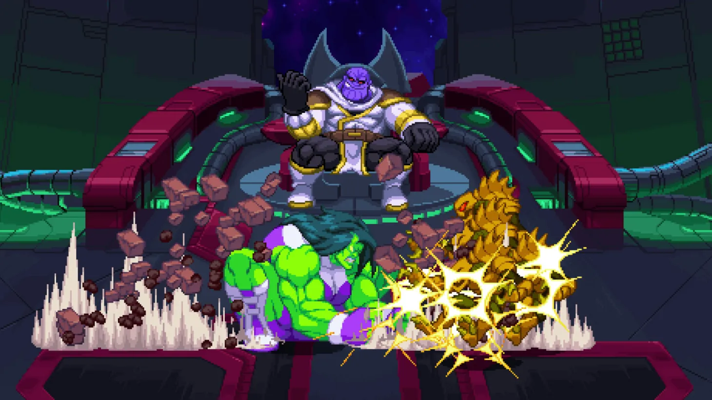 Marvel Cosmic Invasion header image of She-Hulk fighting