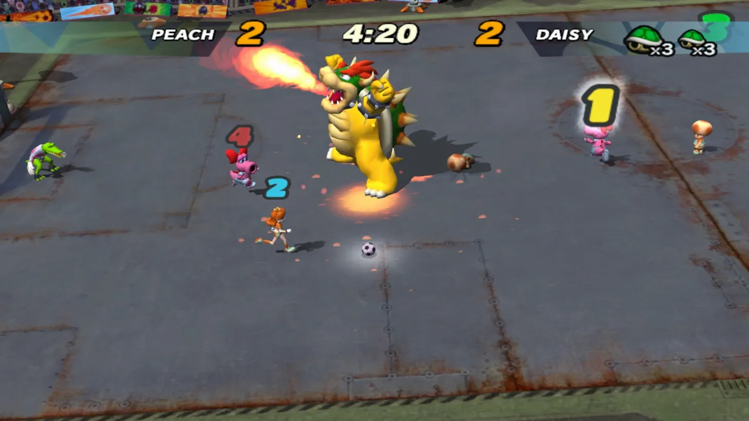 Super Mario Strikers screenshot