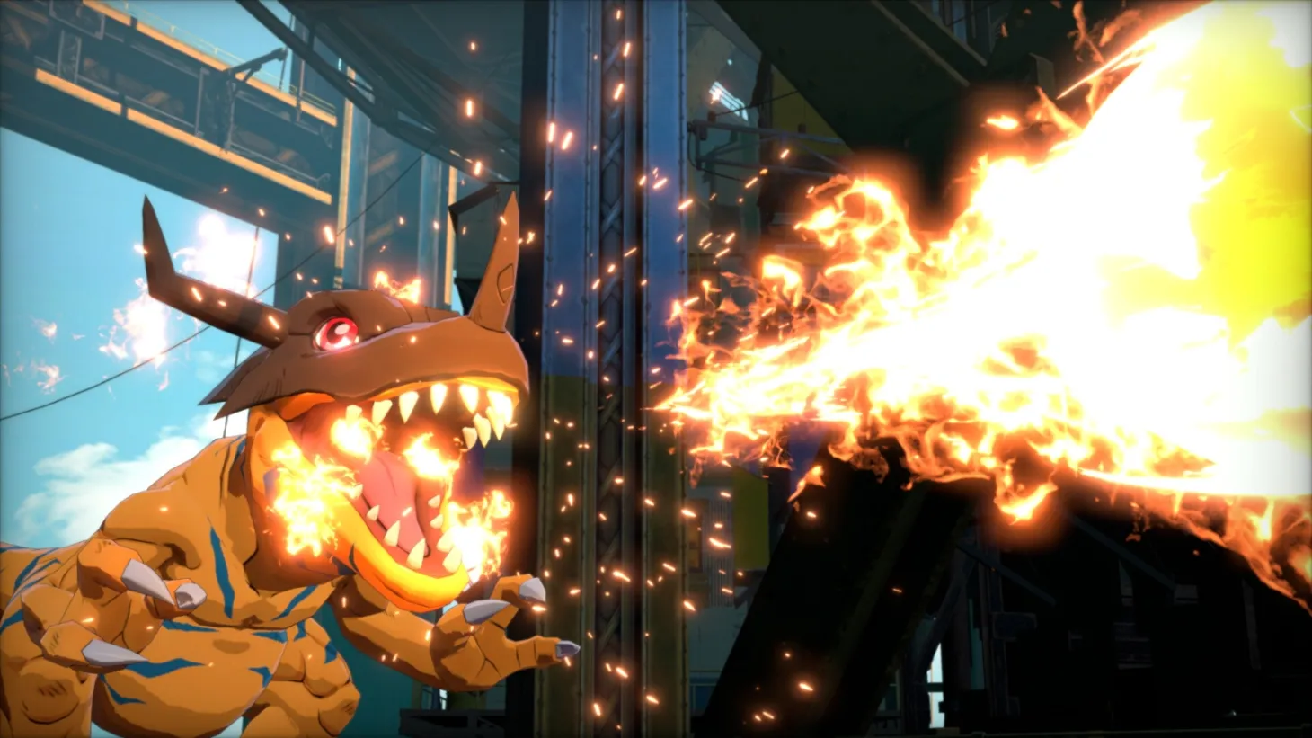 Digimon Story Time Stranger Greymon