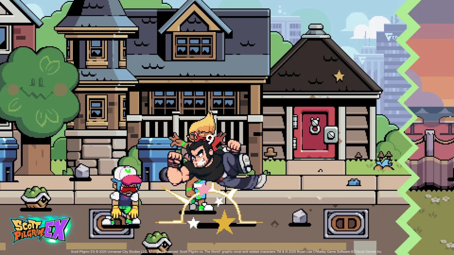 Scott Pilgrim EX beat em up gamesocm 2025 preview