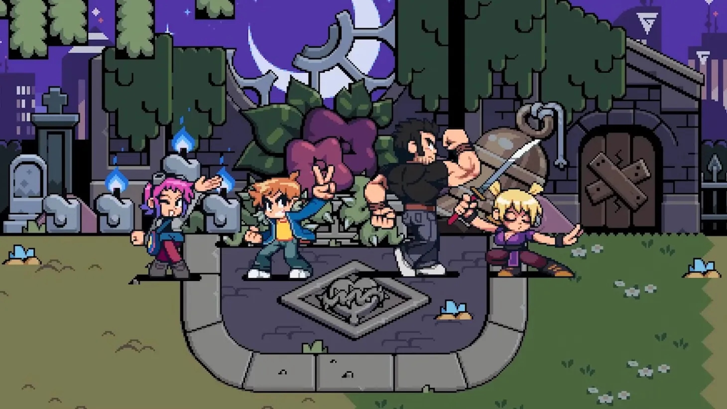 Scott Pilgrim EX Adds Lucas Lee And Roxie Richter As Playable Characters