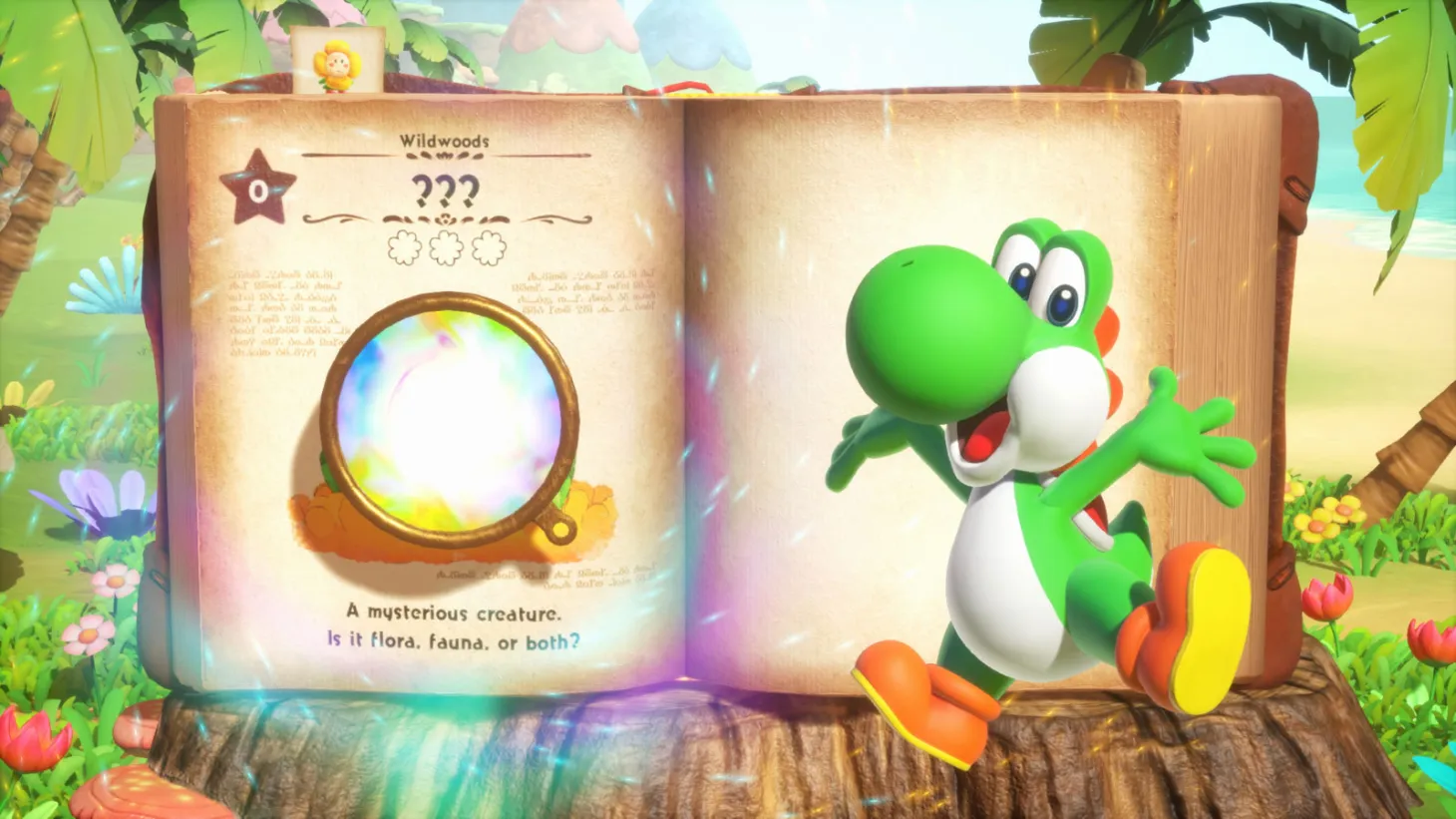 Yoshi and the Mysterious Book screenshot