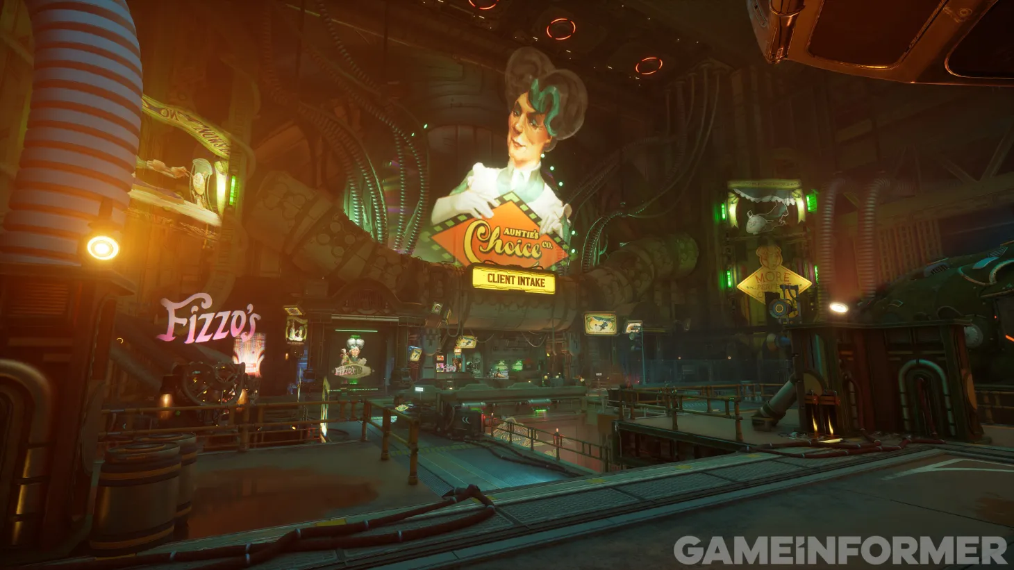 Game Informer exclusive coverage The Outer Worlds 2 capitalism Obsidian Entertainment