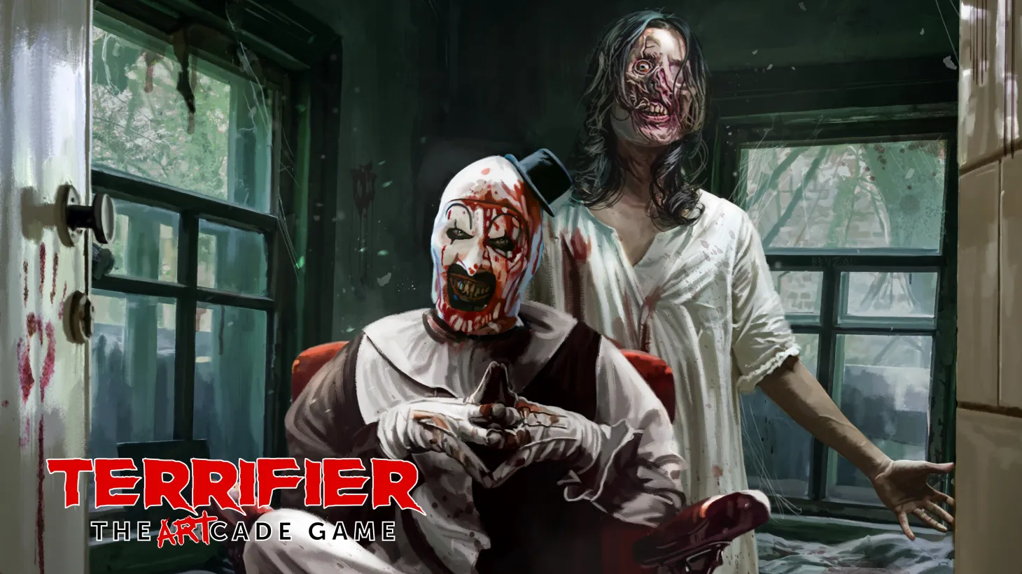 Terrifier The ARTcade Game brutal gory horror beat 'em up release date November 21 John Cody Carpenter Clown