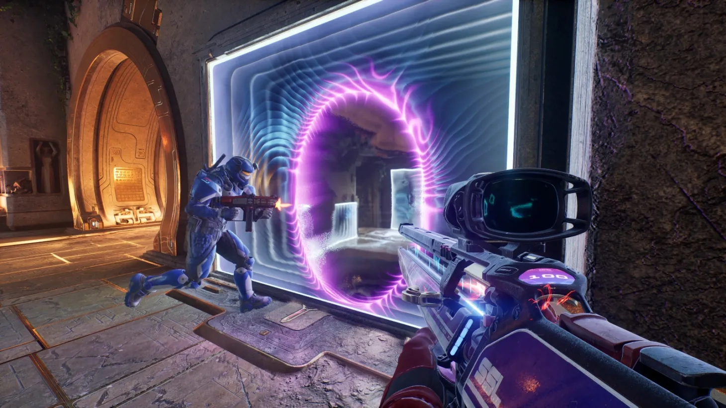 Splitgate 2 Has Been Rebooted As Splitgate: Arena Reloaded And It Launches This Month