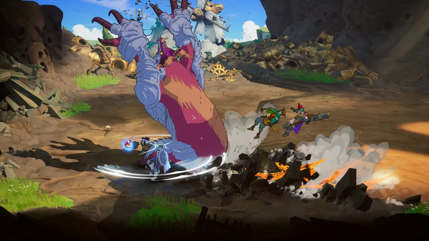 Towerborne, The Action RPG By The Makers Of The Banner Saga, Launches Out Of Early Access Next Month