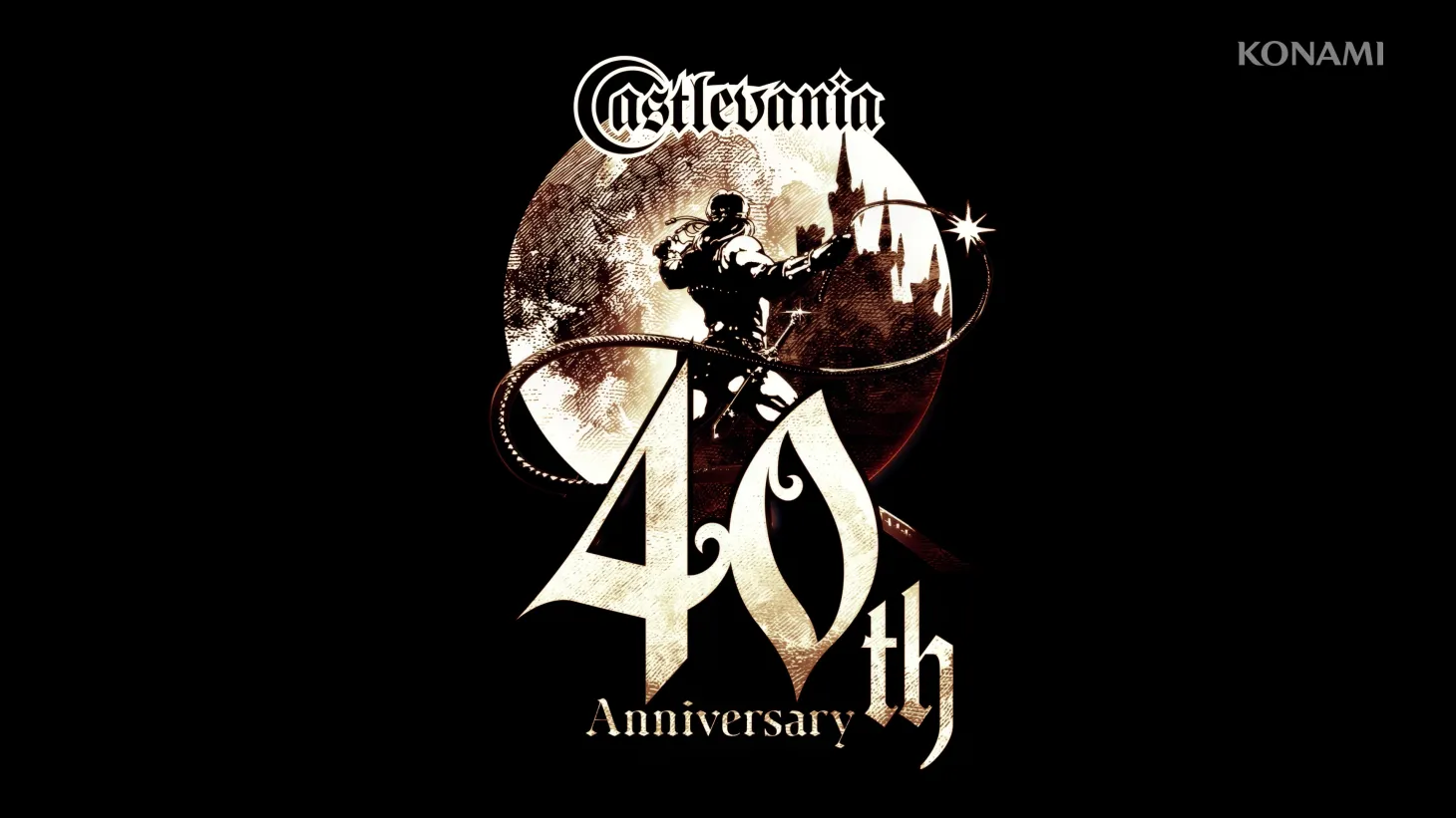 Castlevania 40th Anniversary Logo