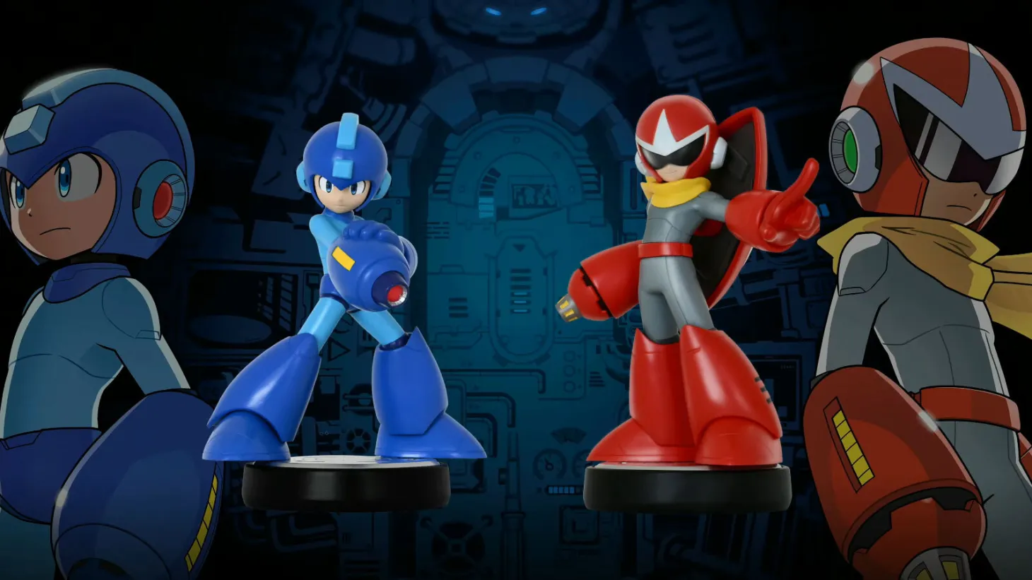 Mega Man And Proto Man Amiibo Lauching Alongside Dual Override On Switch 2