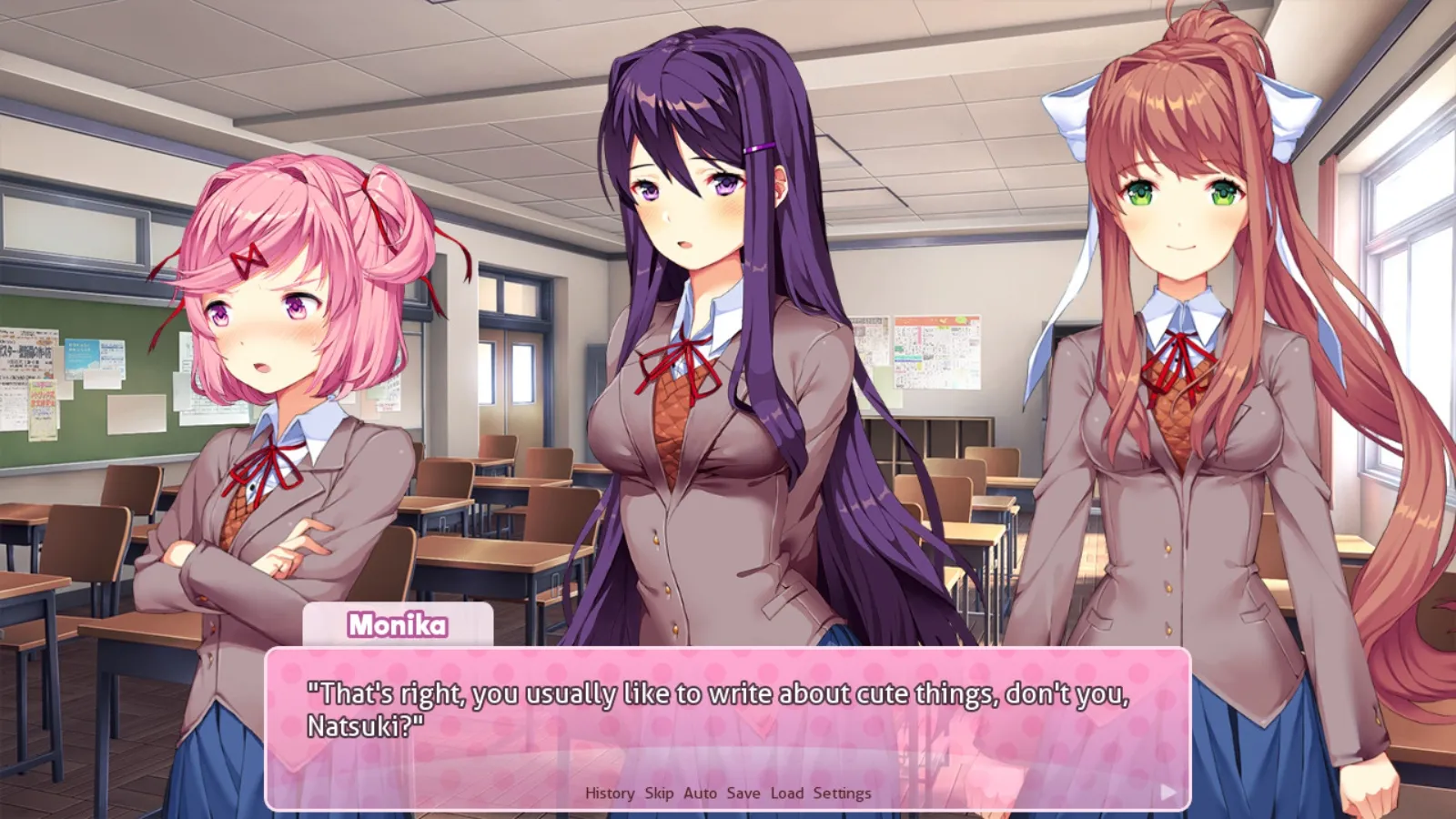 Doki Doki Literature Club visual novel