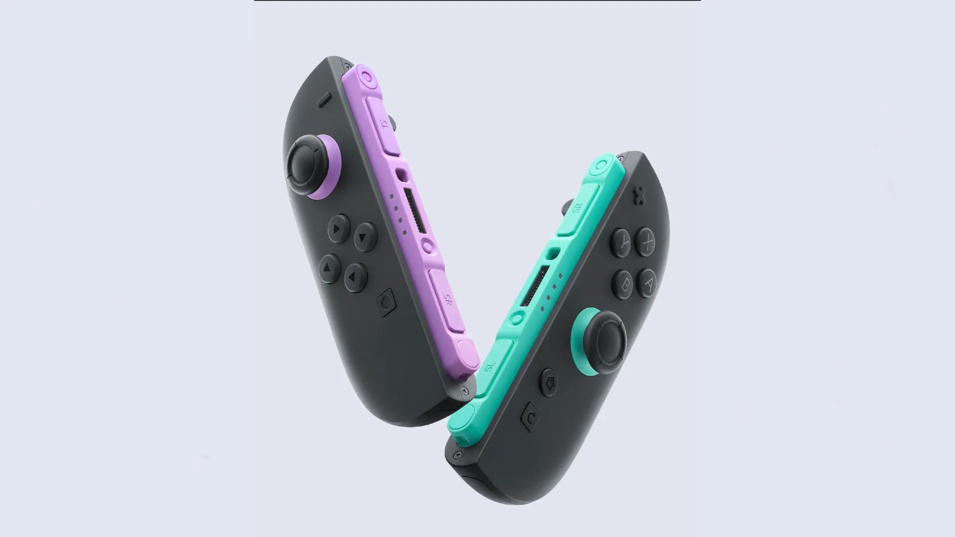 Nintendo Switch 2 Joy-Con Light Purple and Light Green