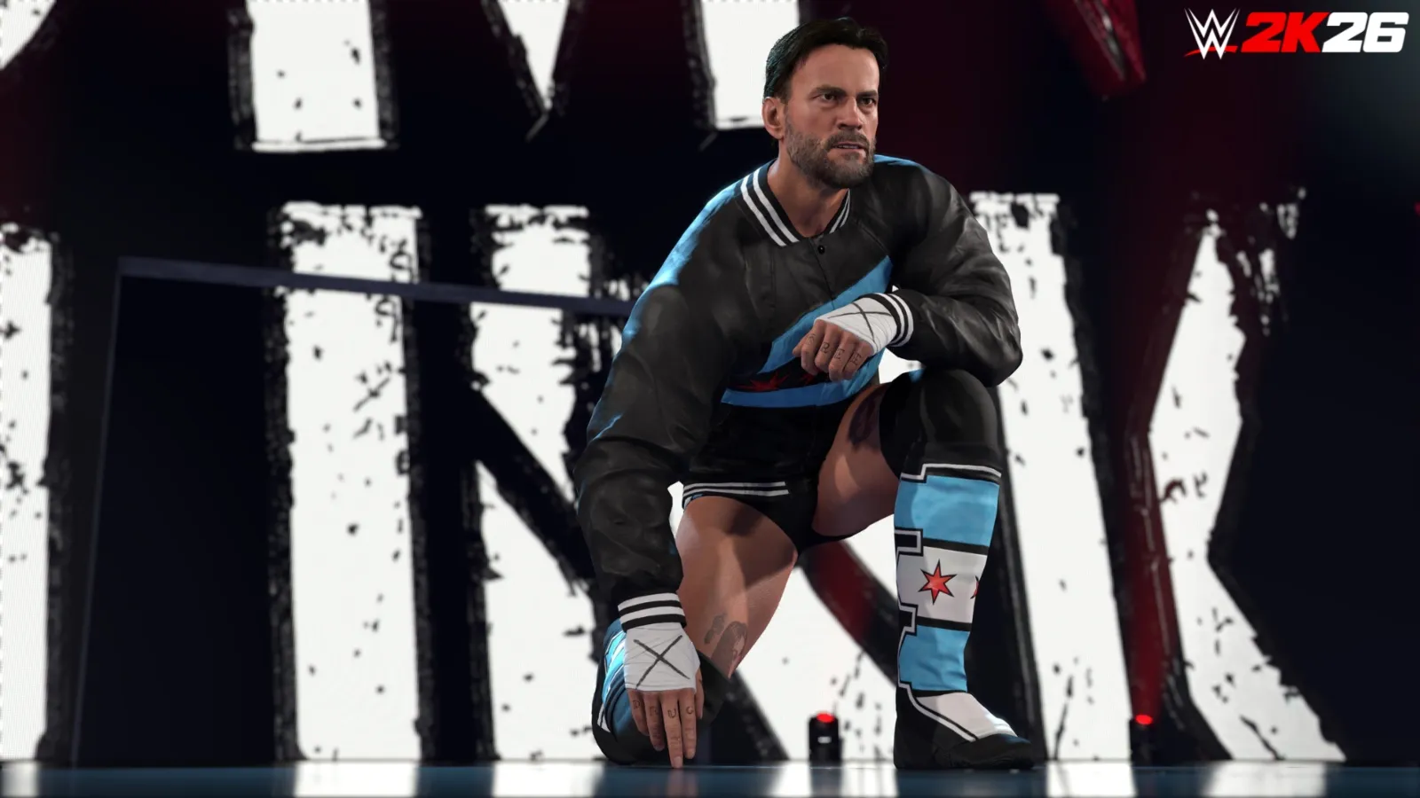 WWE 2K26 CM Punk Cover Athlete