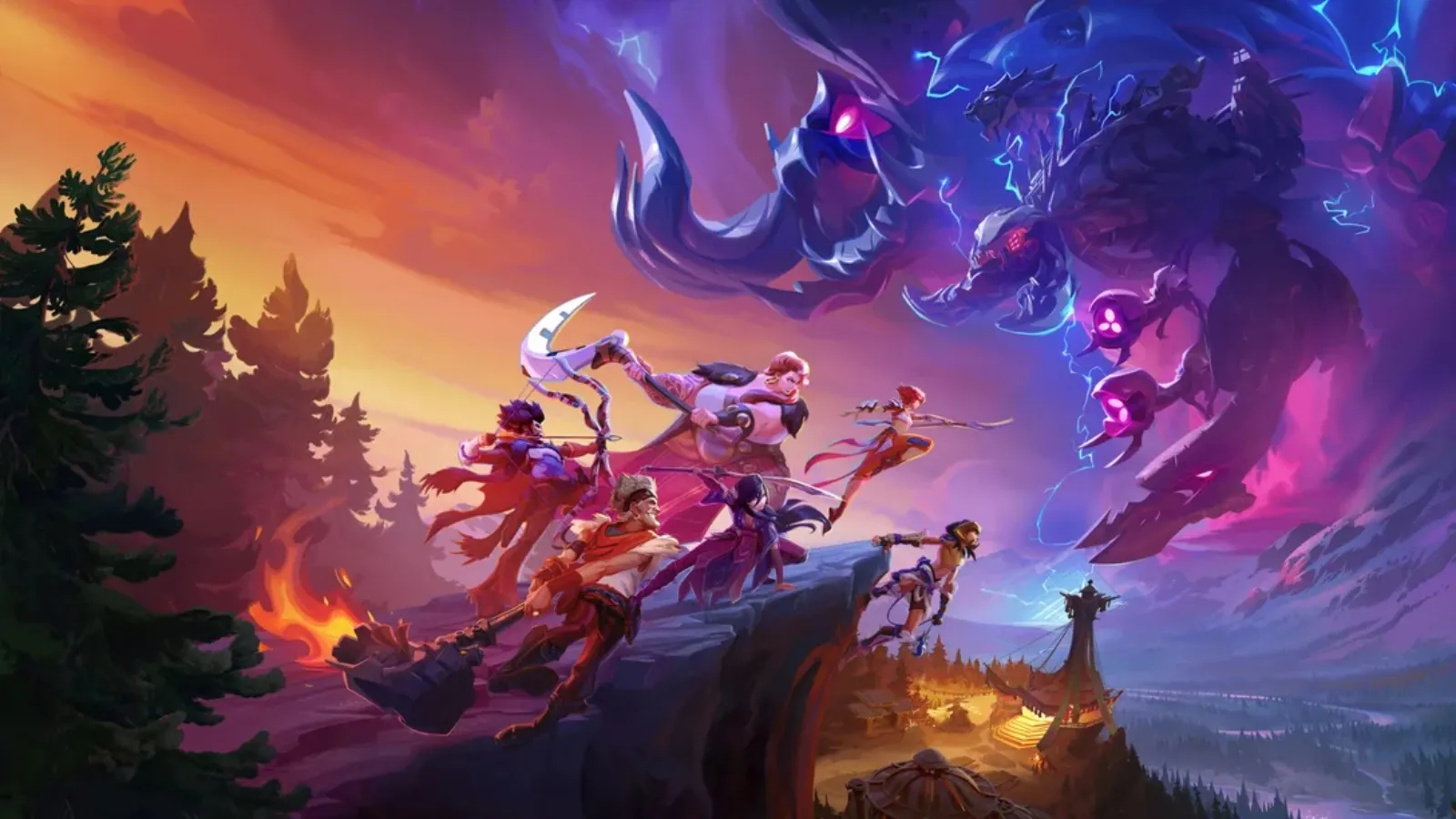 Horizon Hunters Gathering Concept Art