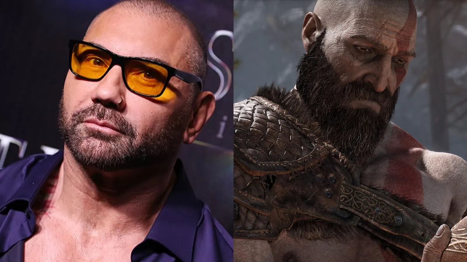 Dave Bautista confirmed as Kratos in Amazon's God of War series