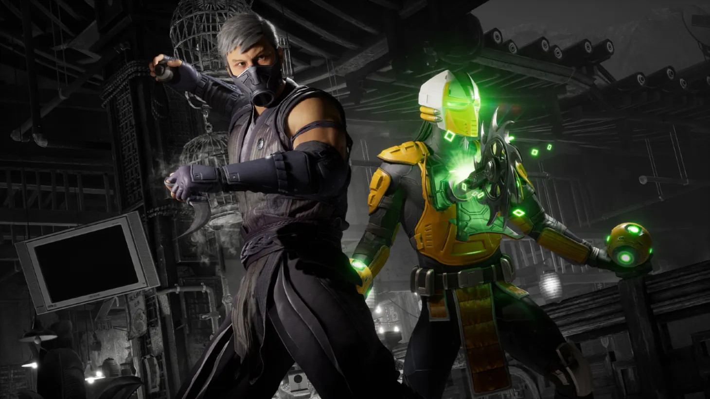 Mortal Kombat 1 Smoke Rain Liu Kuei gameplay trailer new fighters
