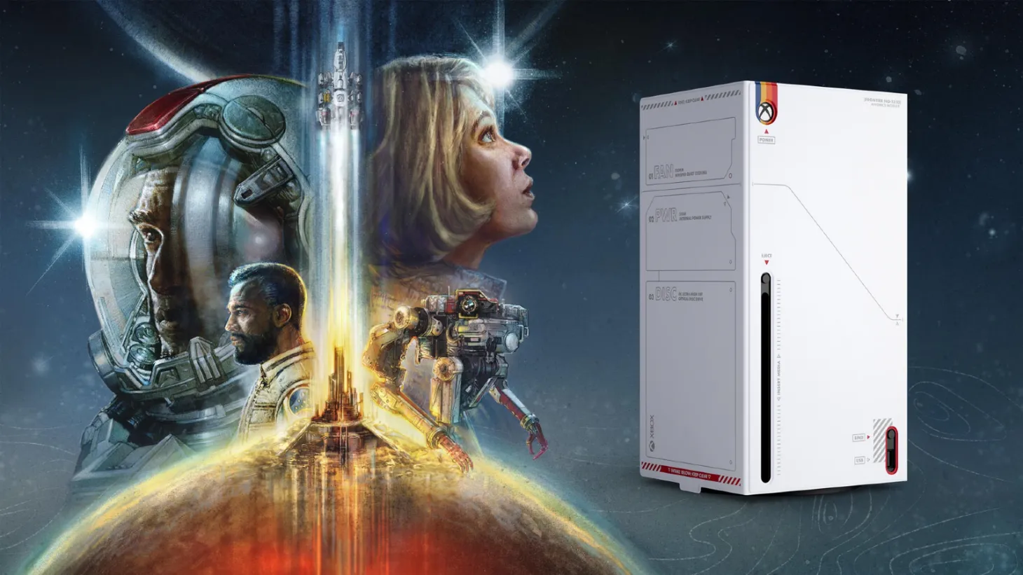 Microsoft Xbox Series X Console Wraps Starfield Bethesda Edition Release Date Price