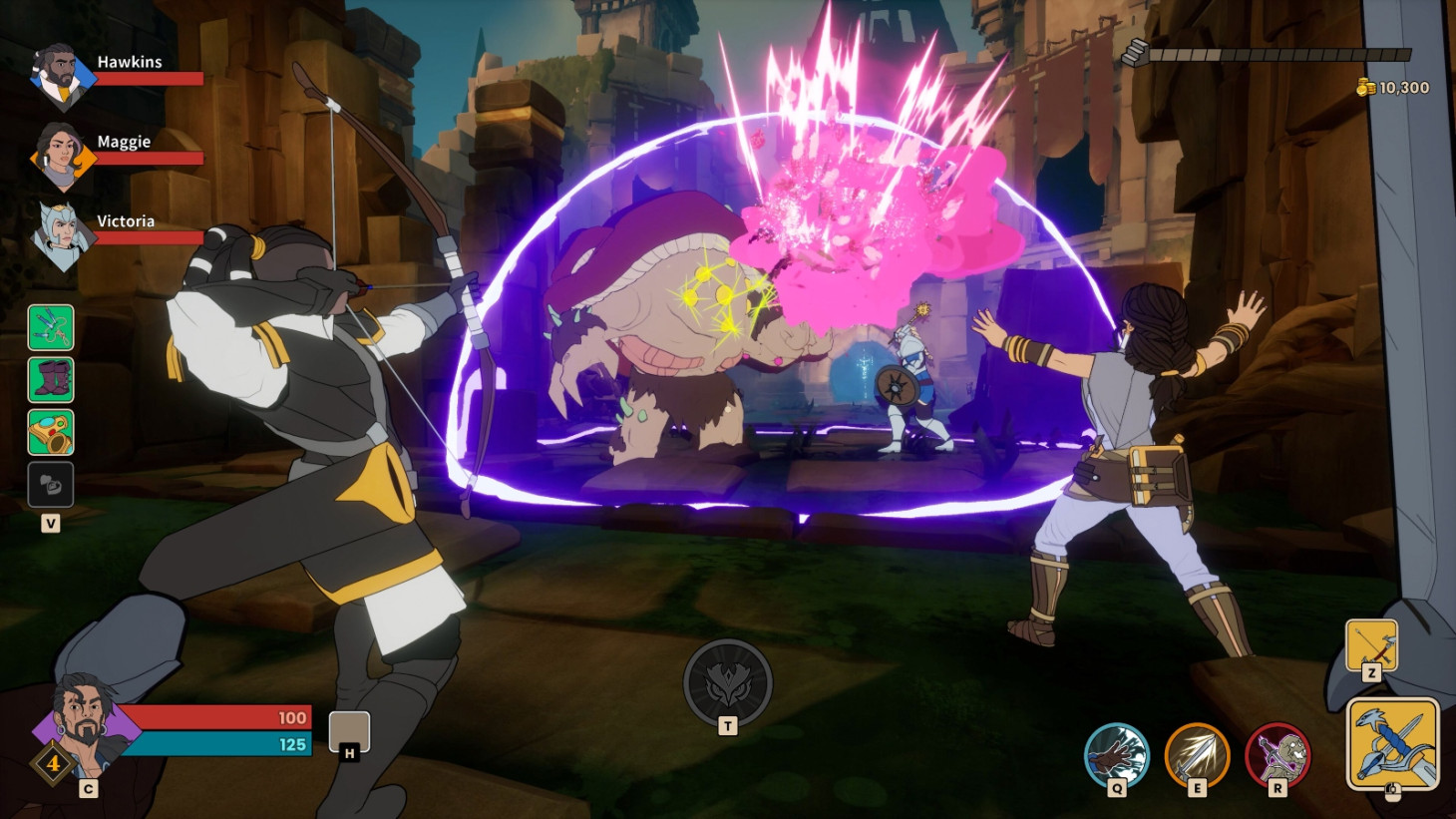 MythForce combat screenshot