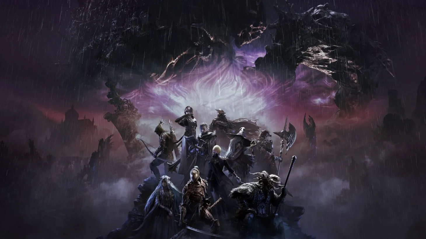 Elden Ring: Nightreign promotional art — landscape view of Limveld