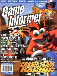 Game Informer Issue 74 – Crash Team Racing